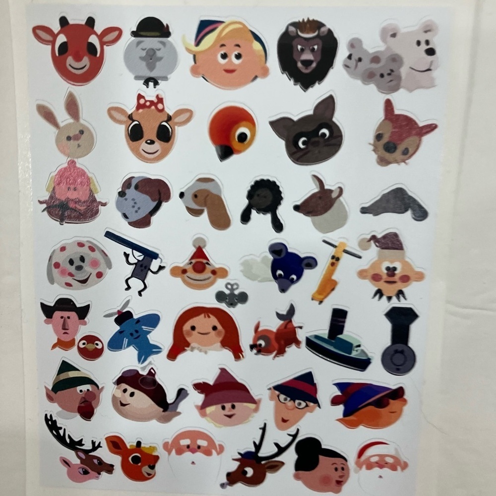 Rudolph Stickers - Picture 4 of 7